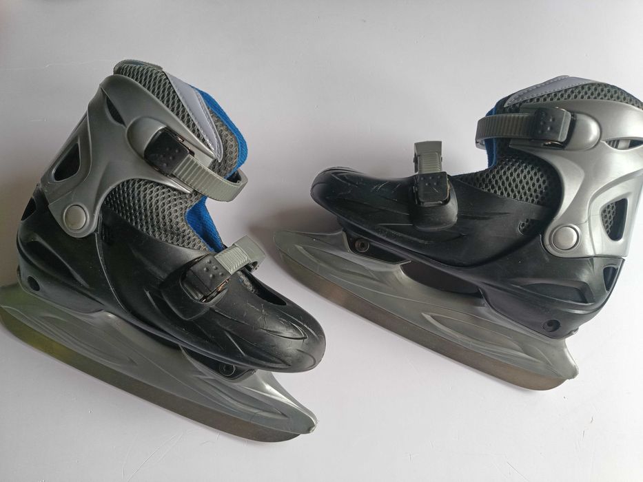 Łyżwy chłopięce regulowane 34-37