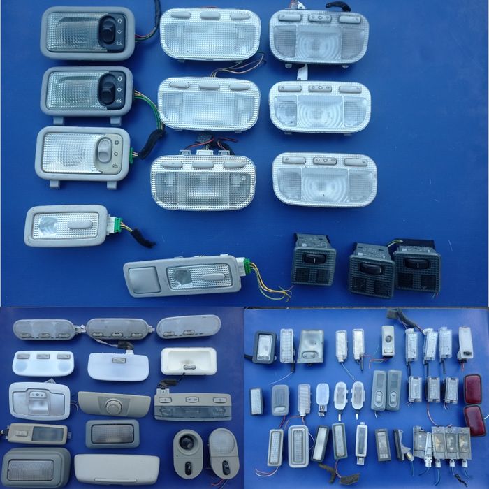 Плафон Рено Пежо Ситроен Peugeot Citroen Renault Свет в салон