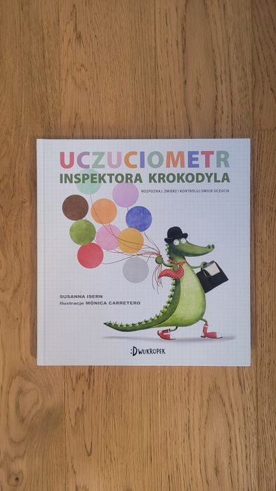 Książka Uczuciometr Inspektora Krokodyla