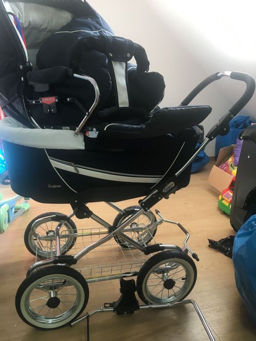 Wózek Emaljunga Gondola Spacerówka Fotelik Jak Nowy!