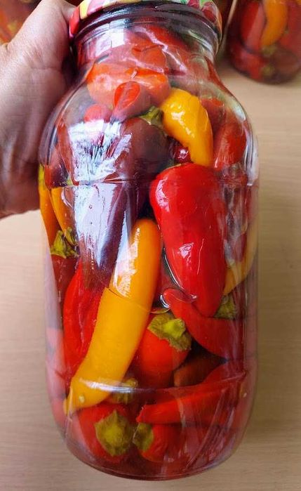 Домашній маринований перець Хабанеро, Суперхоти та гострі перці. 0,5 л