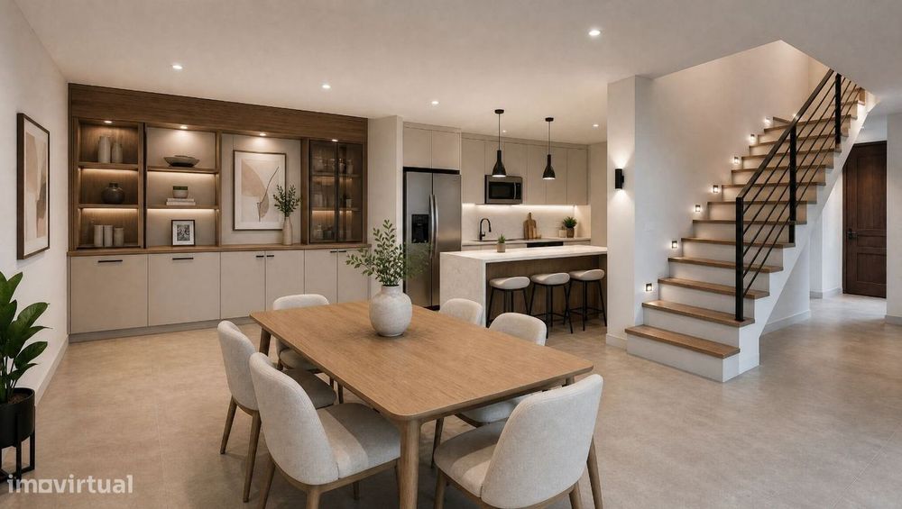 APARTAMENTO T2 Duplex  com terraço, como novo, Situado no Bairro No...