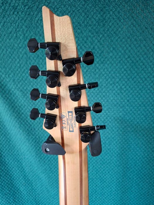 Gitara ośmiostrunowa Ibanez RGIR28, Hathor pickups, luminlay, blokowane klucze