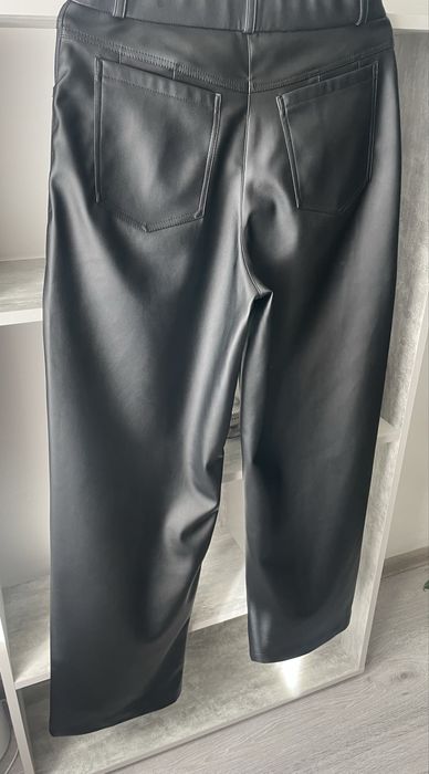 Штани VLORIA екошкіра з відстрочками
