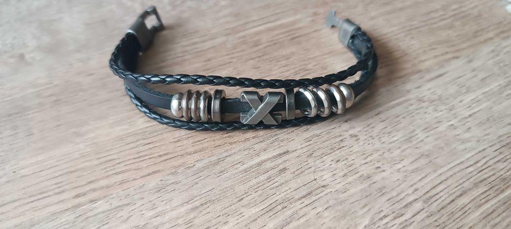 Мужской браслет на затяжке, завязке