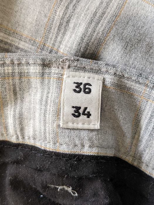 Чоловічі чіноси в клітинку Jack & Jones chino (W36 L34) розмір XL