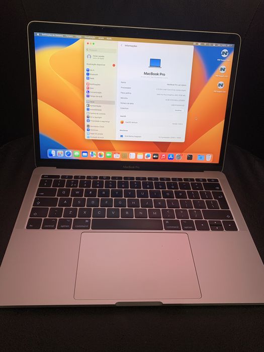 Macbook pro 2017 13” i5 8GB RAM 256GB SSD Garantia e Bateria Nova