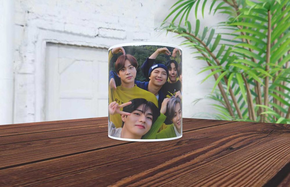 Canecas  Estampadas Personalizadas BTS