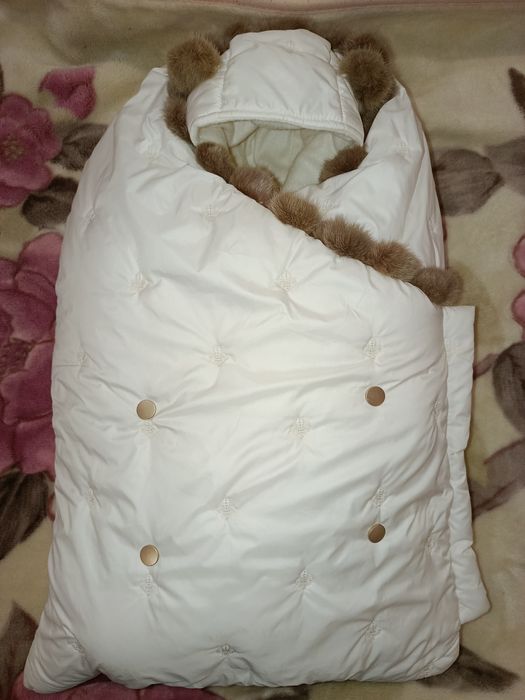 Зимовий Комплект комбінезон + конверт creative baby factory