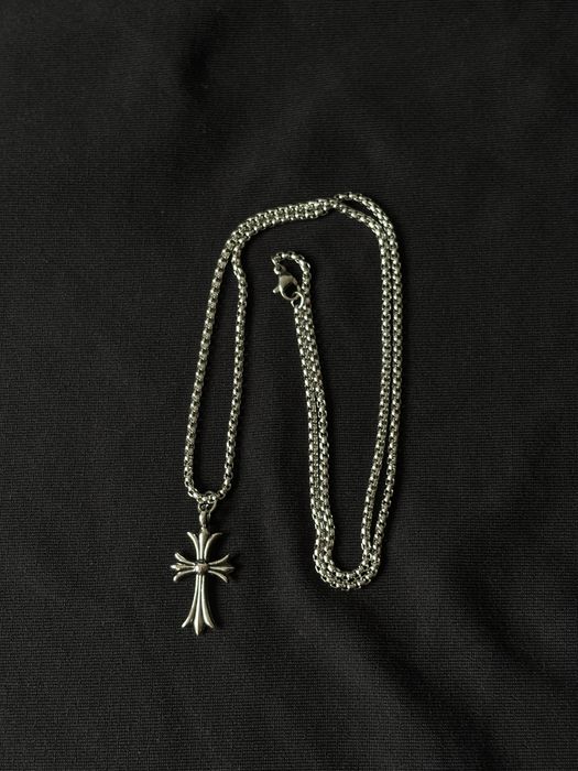 Naszyjnik  Chrome Hearts srebrny 60cm