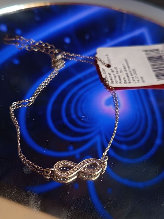 браслет срібний s925