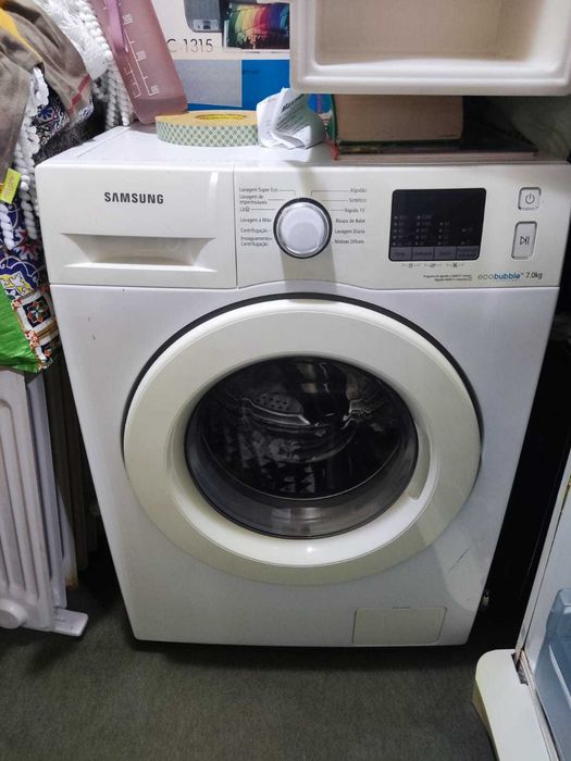 Máquina de lavar roupa Samsung Ecobubble 7kg 1400RPM