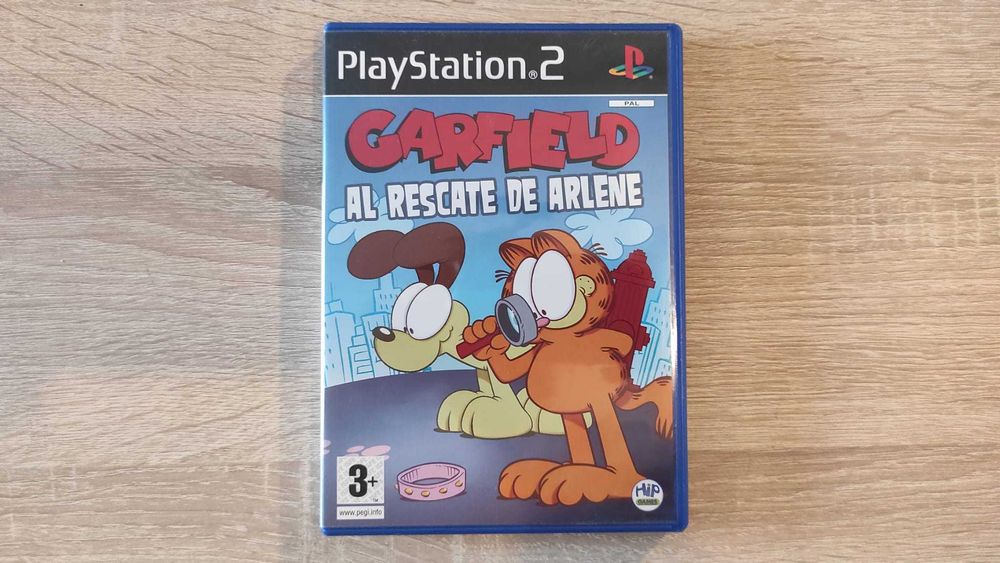 Garfield - Al Rescate de Arlene - Jogo PS2 - Semi Novo - RARO