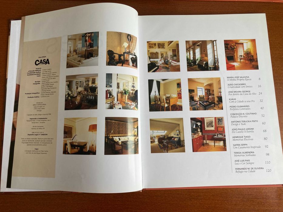 Revistas Casas Assinadas e Ambientes Urbanos de capa dura