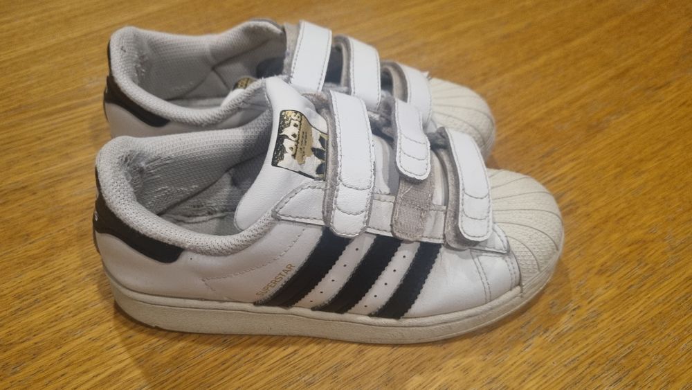 Superstar Adisas 34 skorzane buty tenisówki