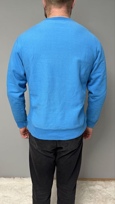 Supreme logo box crewneck fw18 size L супрім світшот