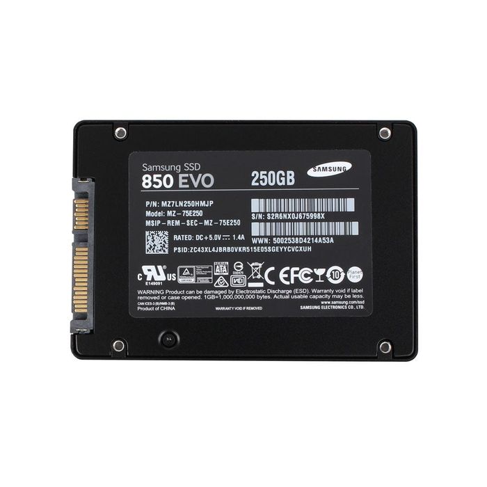 Vendo SSD Samsung EvO 500 e 250gb