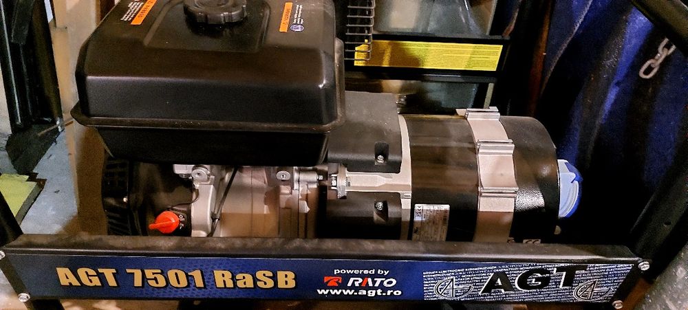 Генератор бензиновий AGT 7501 RaSB