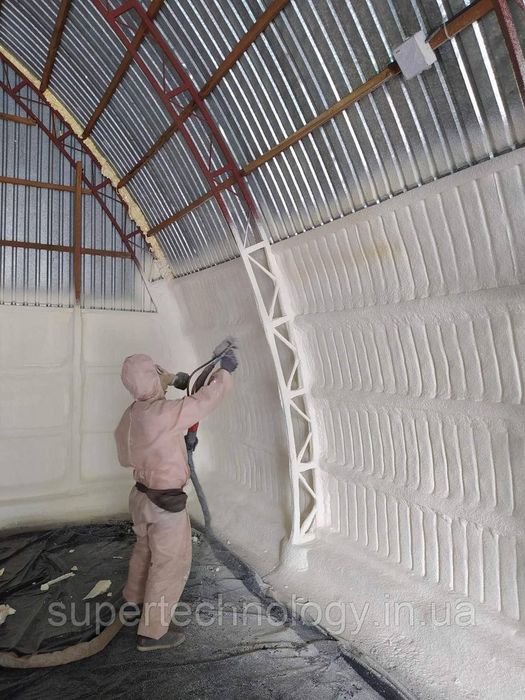 Утеплення пінополіуретаном (ППУ) Славута