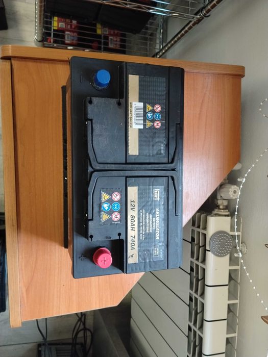 Akumulator HART 80Ah 740A (EN) - 12V