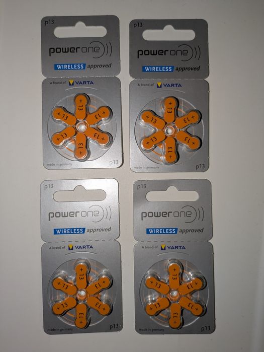 Pilhas p13 aparelho auditivo