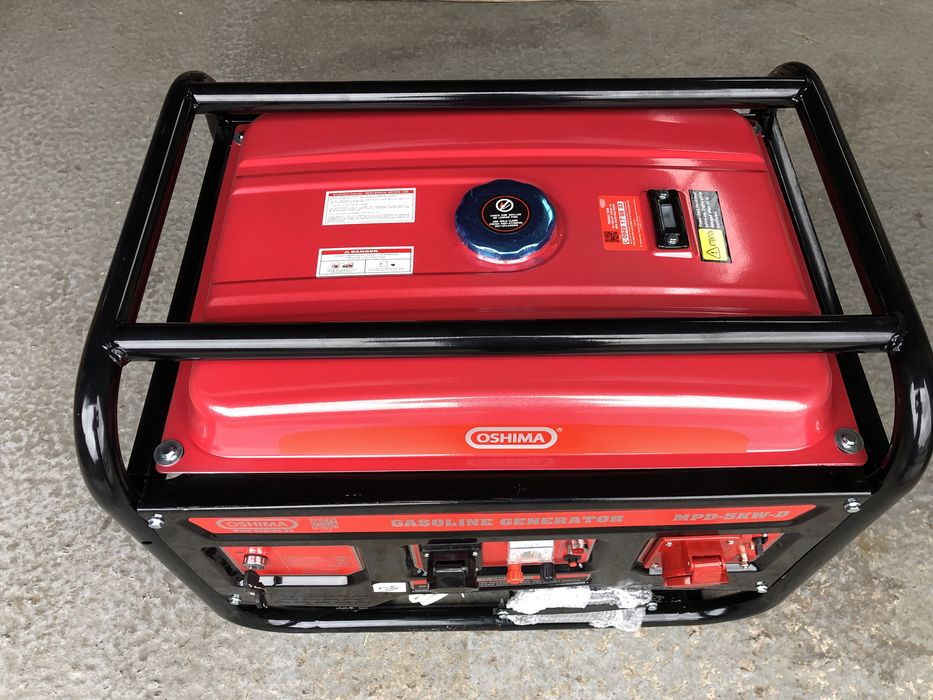Генератор Oshima MPD-5.5 кВт-D медная обмотка AVR электростартер