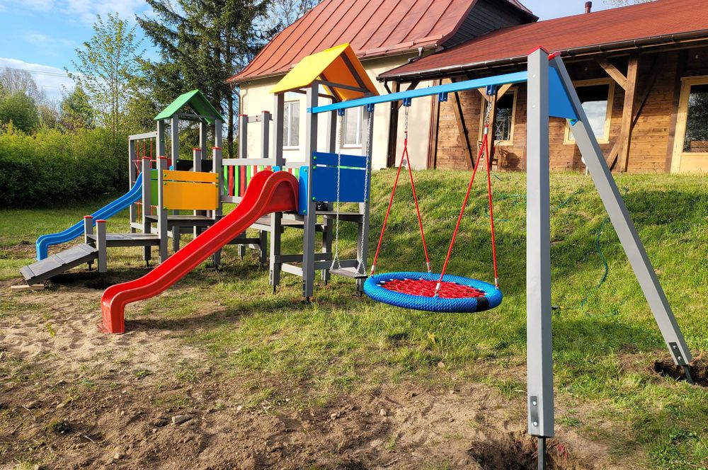 Plac zabaw Zestaw zabawowy na publiczny plac zabaw "Staś"