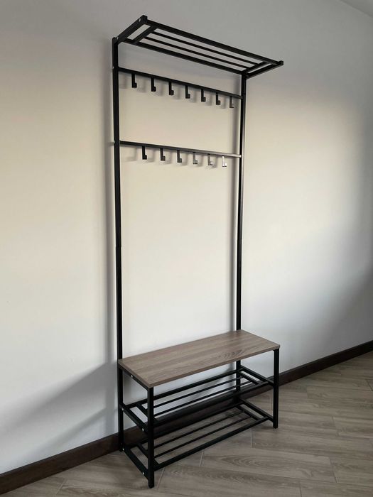 Вішалка універсальна напольна металева SUNRISE. Стиль Лофт.