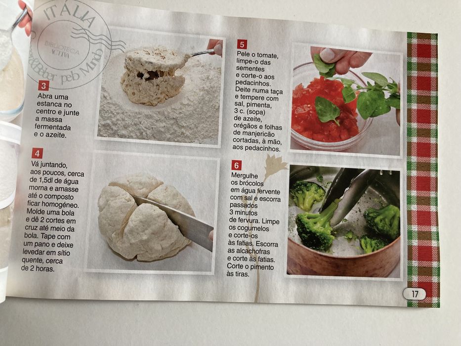 Livros / revistas de receitas Activa