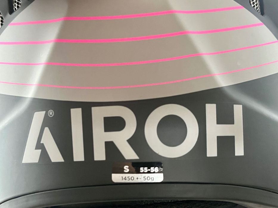 Kask Airoh Connor Achieve Pink Matt Rozm S 55-56 cm, interkom