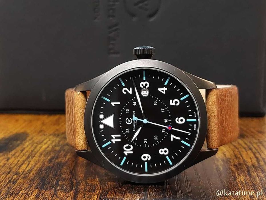 Zegarek męski CHRISTOPHER WARD C8 PILOT limitacja do 200 szt. OKAZJA!