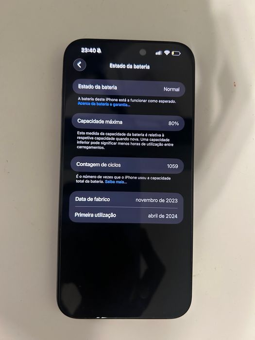 iPhone 15 Pro Max 256GB – Impecável