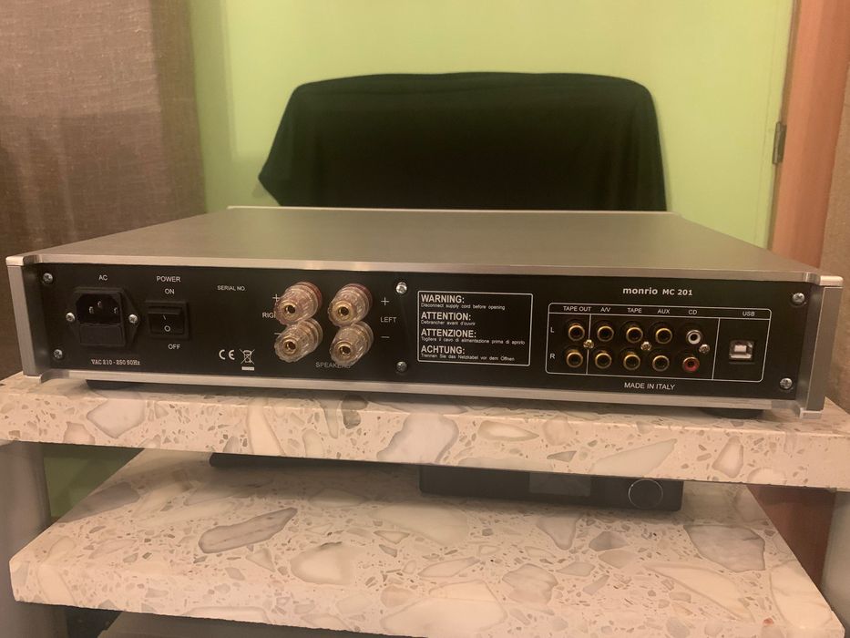 Monrio mc 201 mk2 - włoski Accuphase