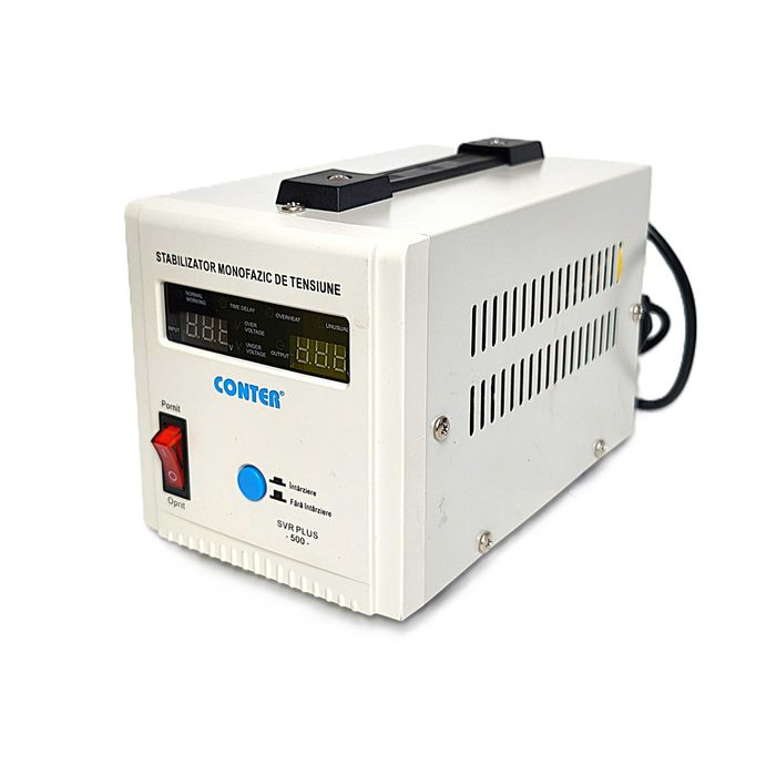 Стабилизатор напряжения релейный Conter SVR-PLUS-500VA 375 Вт 150-270В