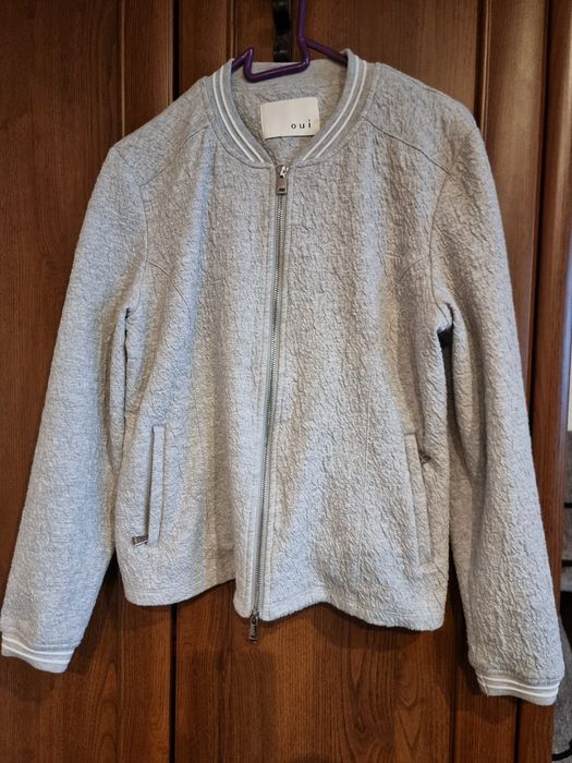 Bluza szara rozpinana