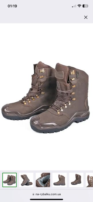 Берцы Талан ВСУ коричневые демисезонные тип А