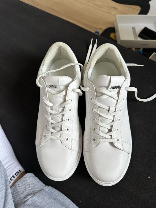 Buty męskie Karl Lagerfeld 45 29cm Białe