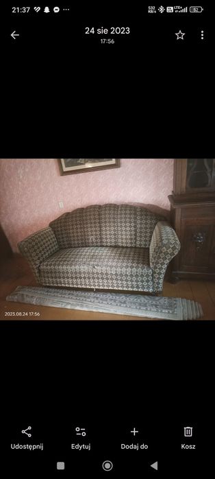Sprzedam starą kanape