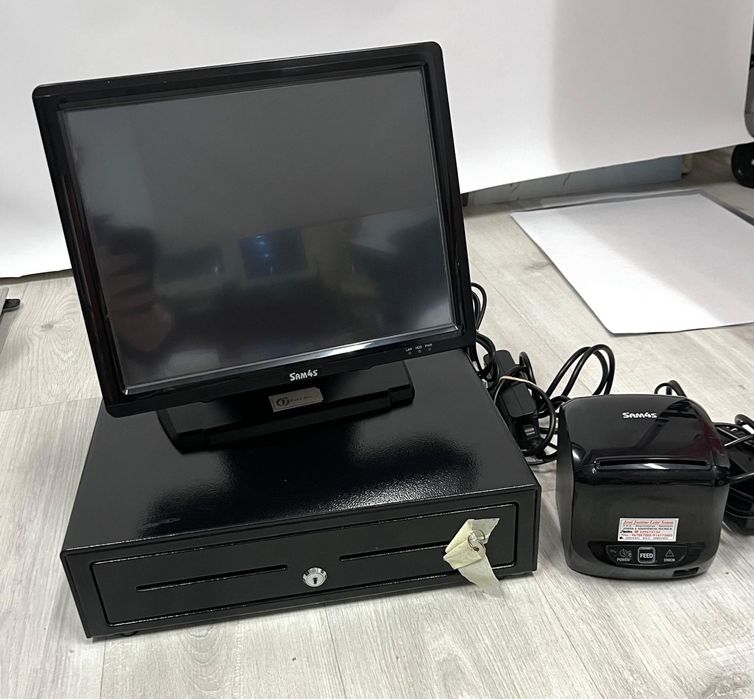 Impressora com gaveta usado como novo