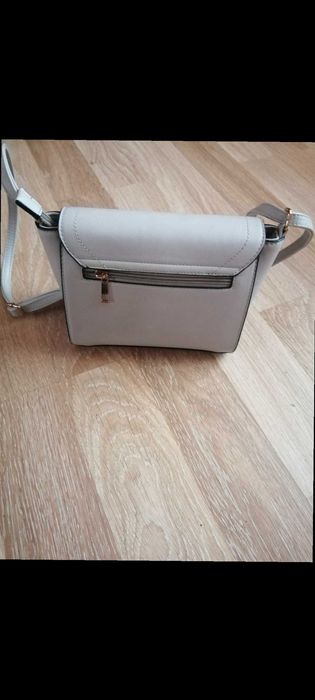 Torebka damska siwa szara