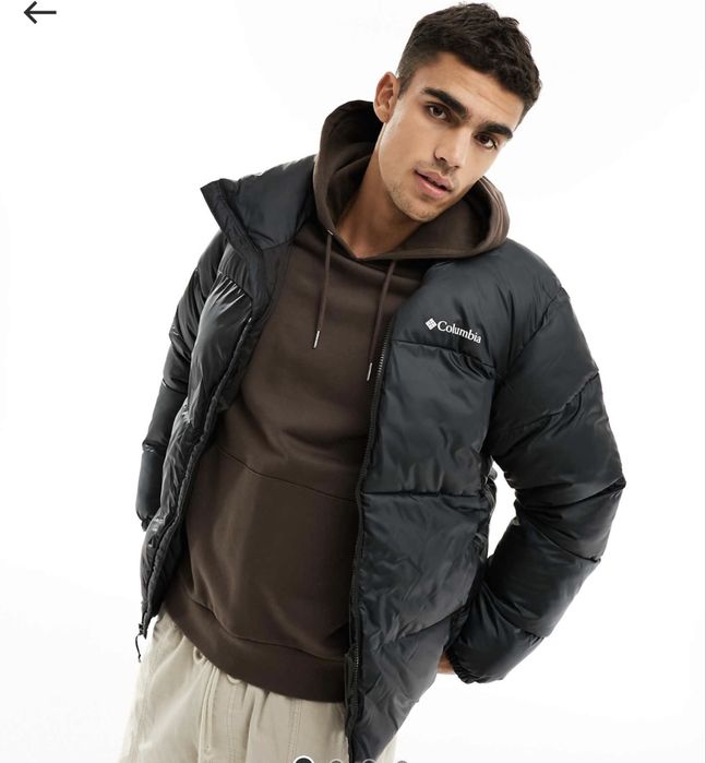 Пуховик Columbia Puffect II puffer coat black оригінал