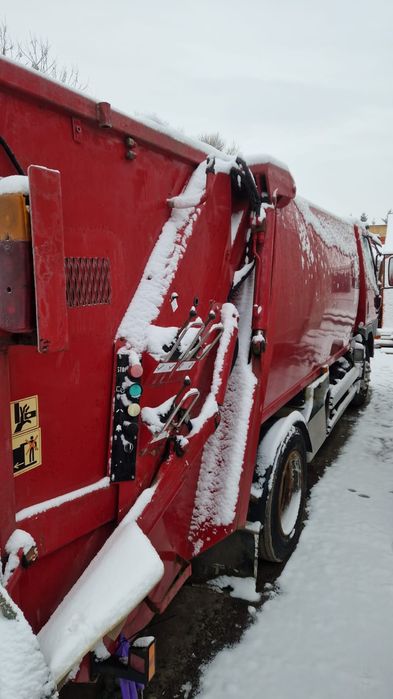 Zabudowa śmieciarki NTM Mitsubishi Canter z 2002