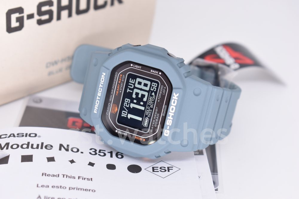 Casio G-Shock DW-H5600-2 NEW ORIGINAL | Solar | Bluetooth | Heart-rate