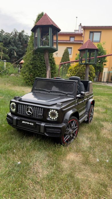 Mercedes-Benz G63 AMG | Ekskluzywne Auto na Akumulator dla Dziecka | Czarny