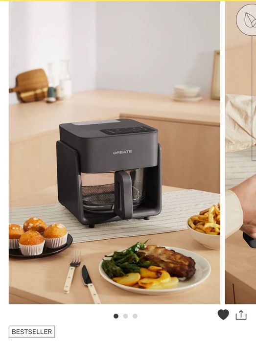 Airfryer Cozinha a vapor com garantia