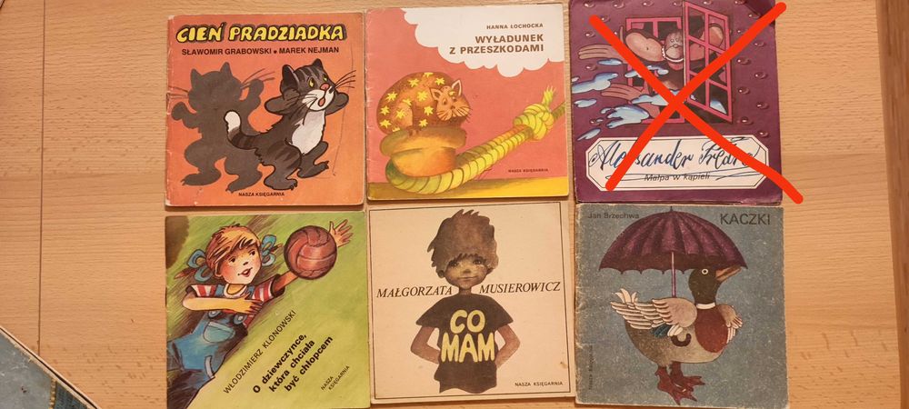 Książeczki z serii "Poczytaj mi Mamo", PRL