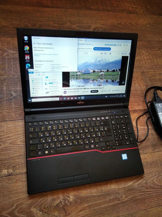 Ноутбук i5 6200U 15.6 Fujitsu E556 hdd 500Gb 8gb DDR4 Japan