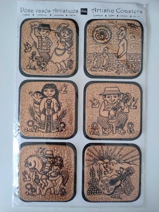 Bases para copos Chilenas