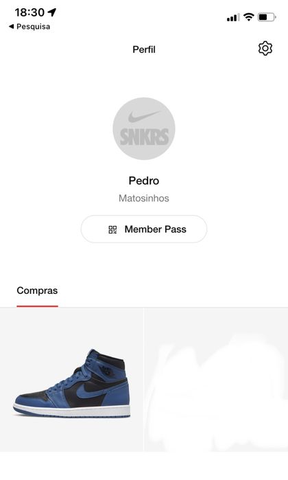 Originais - Nike Air Jordan 1 Retro High OG - Dark Marina Blue