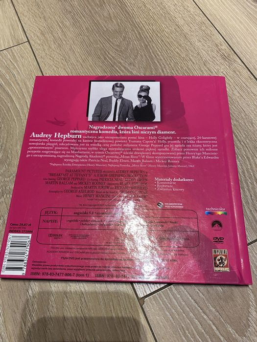 Śniadanie u Tiffany’ego DVD